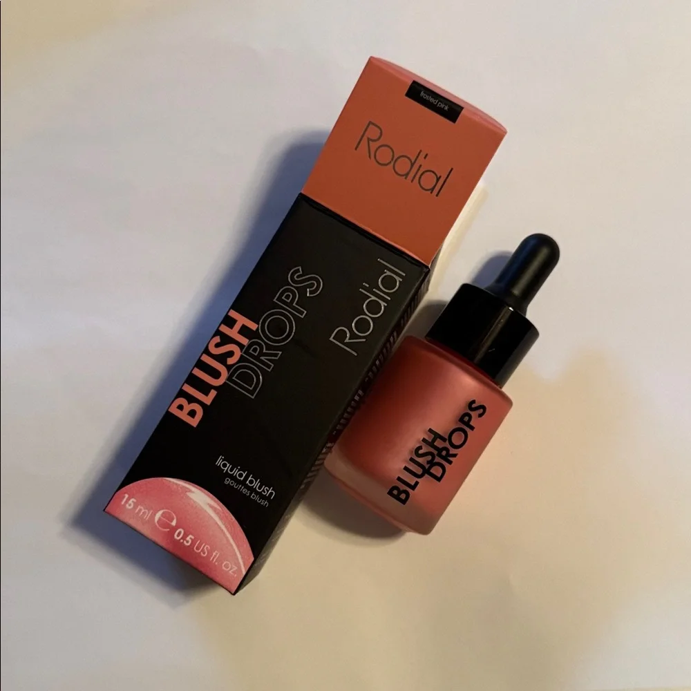 Rodial Liquid Blush Drops - frosted Pink NIB